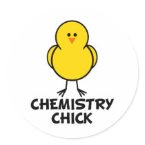 Chemistry Chick stickers by chicktshirts8 Chemistry Chick stickers