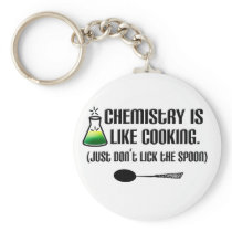 Chemistry Cooking Key Chains