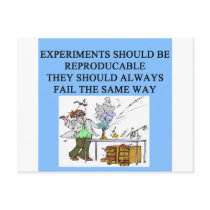chemistry experiments postcards