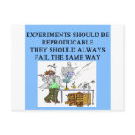chemistry experiments postcards