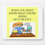 chemistry form over substance. mouse pad