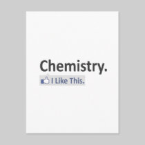 Chemistry...I Like This Post Cards