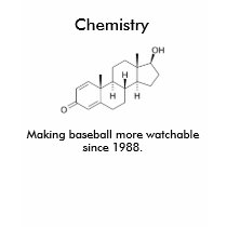 Chemistry  in Baseball - Ladies t-shirts