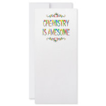 Chemistry is Awesome rack cards