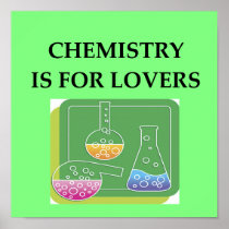 CHEMISTRY is for lovers Print