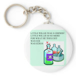 chemistry little willie rhyme keychains