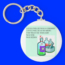 chemistry little willie rhyme keychains