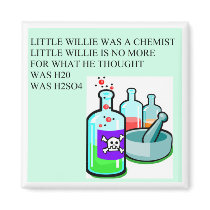 chemistry little willie rhyme magnets by jimhartley chemistry little willie rhyme magnets