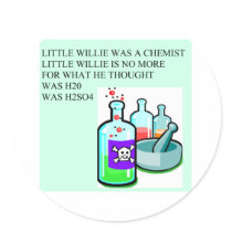 chemistry little willie rhyme stickers by jimhartley chemistry little willie rhyme stickers