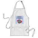chemistry: never lick the spoon aprons