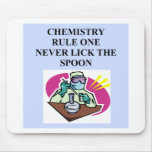 chemistry: never lick the spoon mouse pads