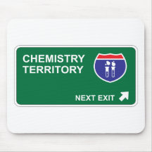Chemistry Next Exit Mouse Pads