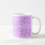 chemistry of tea and coffee in purple mugs