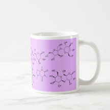chemistry of tea and coffee in purple mugs