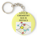 chemistry physics sex joke key chain