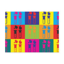 Chemistry Pop Art postcards by sciencewillprevail Chemistry Pop Art postcards