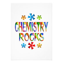CHEMISTRY ROCKS INVITATIONS