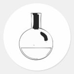 chemistry set round flask sticker