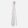 Chemistry Spelled with elements Necktie