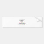 Chemistry Teacher .. You Wouldn't Understand Bumper Sticker