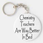 Chemistry Teachers Are Way Better In Bed Key Chain