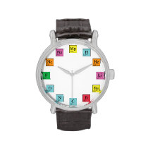 Chemistry Time Wrist Watches at Zazzle
