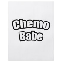 Chemo Babe (Black) flyers by cancerkarma Chemo Babe (Black) flyers