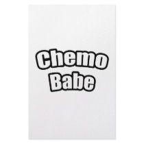 Chemo Babe (Black) stationery by cancerkarma Chemo Babe (Black) stationery