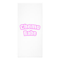 Chemo Babe (Pink) rack cards by cancerkarma Chemo Babe (Pink) rack cards