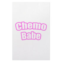 Chemo Babe (Pink) stationery by cancerkarma Chemo Babe (Pink) stationery