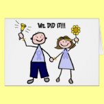 Chemo Bell - Lavender Ribbon Male Card