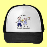 Chemo Bell - Lavender Ribbon Woman Mesh Hat