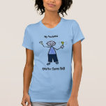 Chemo Bell Man - Periwinkle Ribbon Stomach Cancer T Shirts