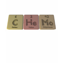 Chemo-C-He-Mo-Carbon-Helium-Molybdenum.png T Shirts