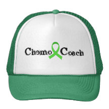 Chemo Coach - Green Ribbon Mesh Hats