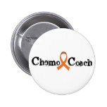 Chemo Coach - Orange Ribbon Pin