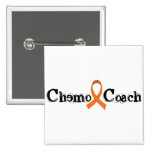 Chemo Coach - Orange Ribbon Pins