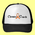 Chemo Coach - Orange Ribbon Trucker Hat