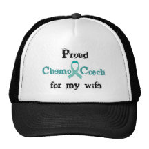 Chemo Coach - Teal Ribbon Hat