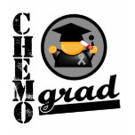 Chemo Grad Brain Cancer Ribbon t-shirts