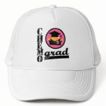 Chemo Grad Breast Cancer Ribbon hats