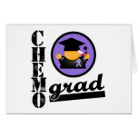 Chemo Grad Hodgkin's Lymphoma Ribbon cards