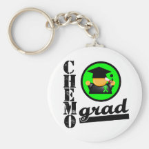Chemo Grad Non Hodgkins Lymphoma Ribbon Key Chains