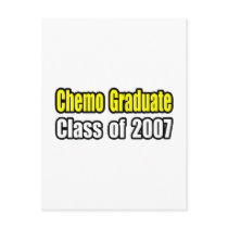 Chemo Graduate: 2007 Postcards