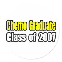 Chemo Graduate: 2007 stickers by chemoshirts Chemo Graduate: 2007 stickers