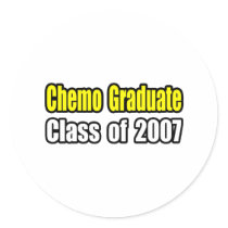 Chemo Graduate: 2007 stickers by chemoshirts Chemo Graduate: 2007 stickers
