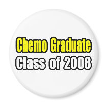 Chemo Graduate: 2008 magnets by chemoshirts Chemo Graduate: 2008 magnets