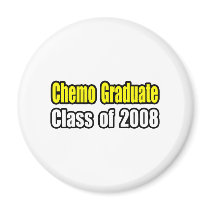 Chemo Graduate: 2008 magnets by chemoshirts Chemo Graduate: 2008 magnets