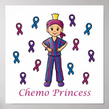Chemo Princess Print