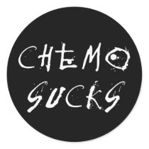Chemo Sucks Sticker